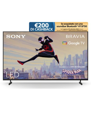 Sony BRAVIA | KD-85X80L | LED | 4K HDR | Google TV | ECO PACK | BRAVIA CORE | Flush Surface Design
