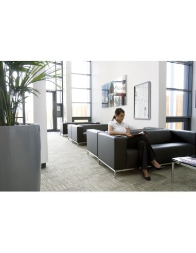 Nobo Bacheca per interni-fondo magnetico 4xA4 anta a battente