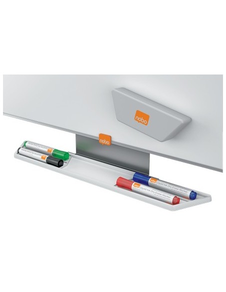 Nobo Haftmagnet Orange, 4 Stück Magnete per lavagna bianca