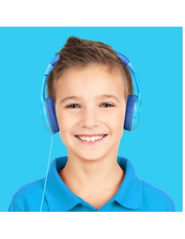 Celly KidsBeat Cuffie Cablato A Padiglione Blu