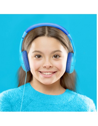 Celly KidsBeat Cuffie Cablato A Padiglione Blu