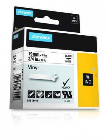 Dymo NASTRO DA 19MMX5.5M VINILE NE BI D1 RHINOPRO 18445A 0071701184450 MATERIALE DI CONSUMO