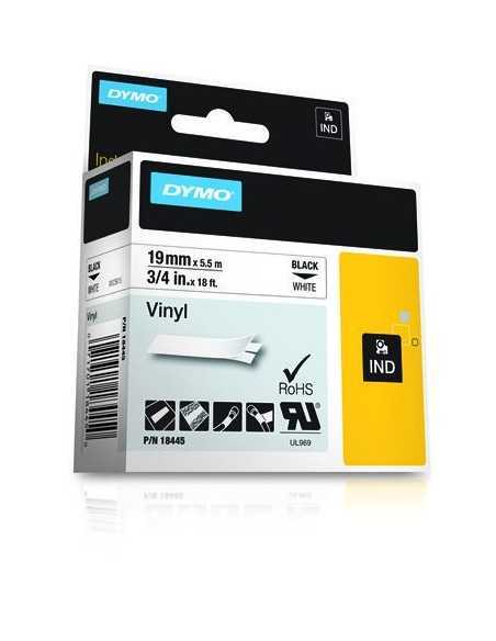 Dymo NASTRO DA 19MMX5.5M VINILE NE BI D1 RHINOPRO 18445A 0071701184450 MATERIALE DI CONSUMO