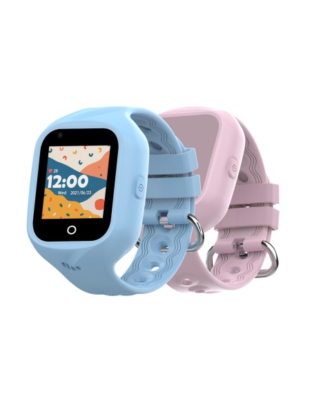 Celly KIDSWATCH4G smartwatch e orologio sportivo 3,56 cm (1.4") Digitale Touch screen 4G Nero GPS (satellitare)