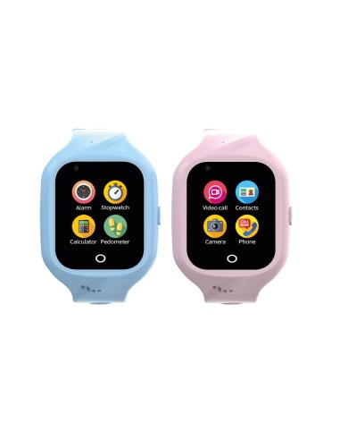 Celly KIDSWATCH4G smartwatch e orologio sportivo 3,56 cm (1.4") Digitale Touch screen 4G Nero GPS (satellitare)