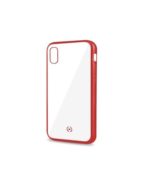 Celly Laser Matt custodia per cellulare 15,5 cm (6.1") Cover Trasparente, Rosso Celly Laser Matt custodia per cellulare 15,5 cm (6.1") Cover Trasparente, Rosso