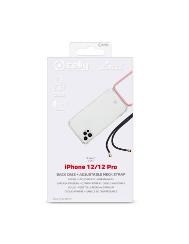 Celly LACET iPhone 13 Pro custodia per cellulare 15,5 cm (6.1") Cover Trasparente