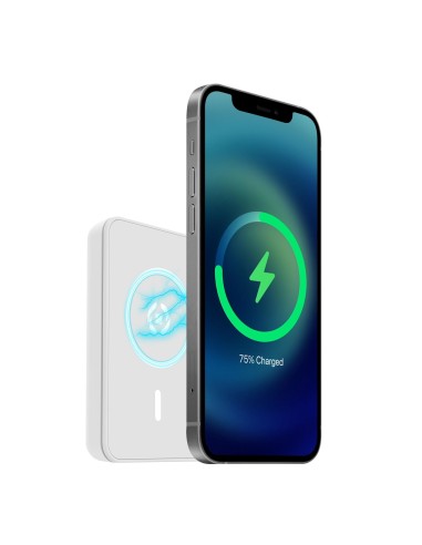 Celly MAGPB5000 5000 mAh Carica wireless Bianco