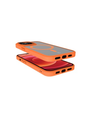 Celly Magmatt custodia per cellulare 17 cm (6.7") Cover Trasparente, Giallo
