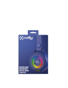 Celly LIGHTBEATBL altoparlante portatile e per feste Altoparlante portatile stereo Blu 5 W 2