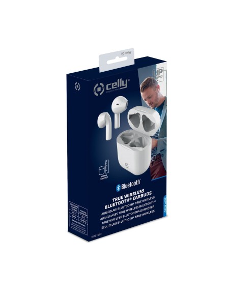 Celly Mini1 Auricolare Wireless In-ear Musica e Chiamate USB tipo-C Bluetooth Bianco