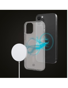Celly MAGKIT Caricabatterie per dispositivi mobili Smartphone Argento, Bianco, Trasparente USB Carica wireless Interno 2