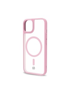 Celly Magmatt custodia per cellulare 17 cm (6.7") Cover Rosa, Trasparente 2