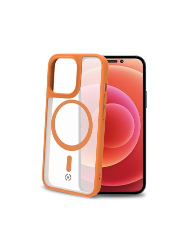 Celly Magmatt custodia per cellulare 15,5 cm (6.1") Cover Trasparente, Giallo