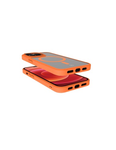 Celly Magmatt custodia per cellulare 15,5 cm (6.1") Cover Trasparente, Giallo