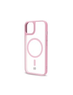 Celly Magmatt custodia per cellulare 15,5 cm (6.1") Cover Rosa, Trasparente 2