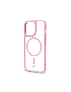 Celly Magmatt custodia per cellulare 15,5 cm (6.1") Cover Rosa, Trasparente 2