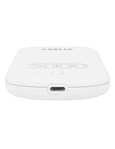 Celly MAGPB5000PROWH batteria portatile 5000 mAh Carica wireless Bianco