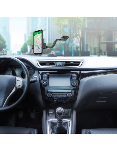 Celly MOUNTFLEXPLUSBK supporto per personal communication Supporto passivo Telefono cellulare smartphone Nero