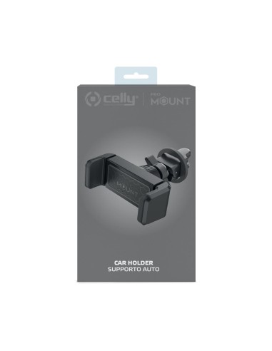 Celly MOUNTVENT360BK supporto per personal communication Supporto attivo Telefono cellulare smartphone Nero