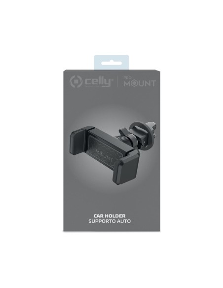 Celly MOUNTVENT360BK supporto per personal communication Supporto attivo Telefono cellulare smartphone Nero