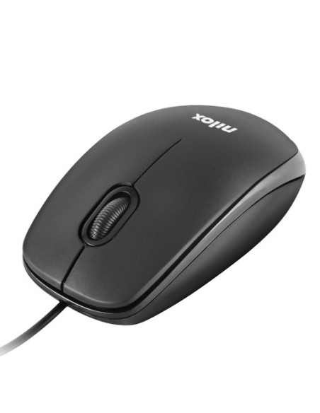 Nilox MOUSB1003 mouse Ufficio USB tipo A Ottico 1600 DPI