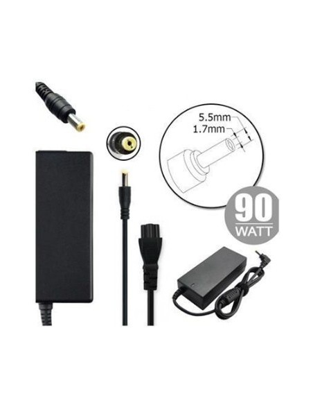 Nilox NLX90W-AR14 adattatore e invertitore Interno 90 W Nero