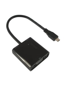 Nilox NX080200129 cavo e adattatore video 0,15 m Micro-HDMI VGA (D-Sub) Nero