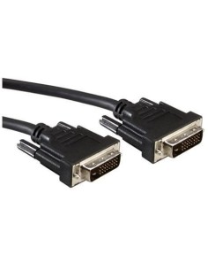 Nilox 5m DVI-D cavo DVI Nero
