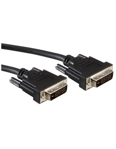 Nilox 5m DVI-D cavo DVI Nero