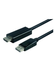Nilox NX090208105 cavo e adattatore video 1 m DisplayPort HDMI Nero