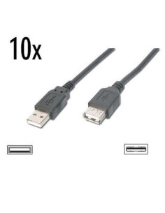 Nilox NX090301136 cavo USB USB 2.0 1,8 m USB A Nero