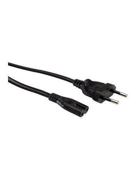 Nilox IEC C7 F - CEI 23-16 VII M, 1.8 m Nero 1,8 m Accoppiatore C7 CEE7 7