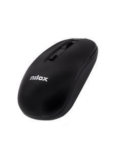 Nilox WIRELESS BLACK 1000 DPI mouse Wi-Fi Ottico 1600 DPI