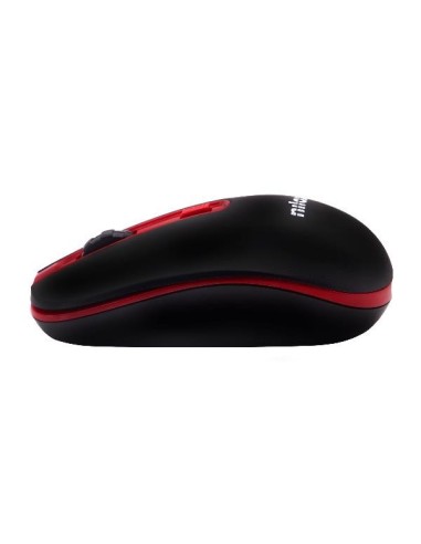 Nilox WIRELESS BLACK RED 1000 DPI mouse Wi-Fi Ottico 1600 DPI