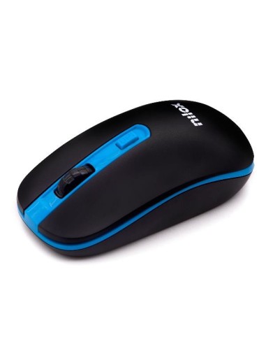 Nilox WIRELESS BLACK BLUE 1000 DPI mouse Wi-Fi Ottico 1600 DPI