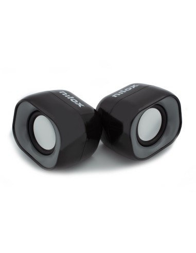 Nilox CASSE ACUSTICHE PREAMPLIFICATE 100W 2-vie Nero Cablato 2 W