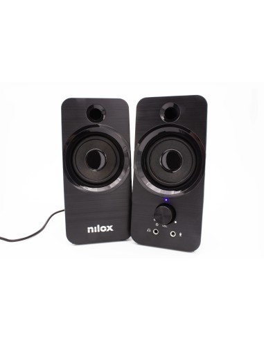 Nilox CASSE ACUSTICHE PC 6W 1-via Nero Cablato 3 W