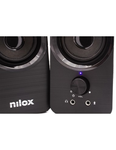 Nilox CASSE ACUSTICHE PC 6W 1-via Nero Cablato 3 W