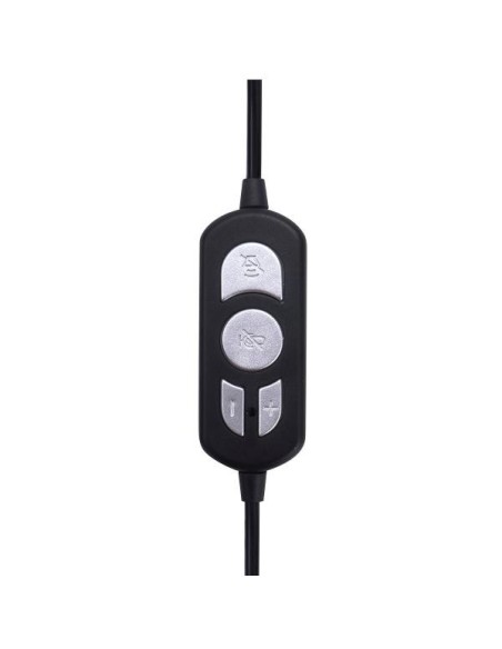 Nilox NXAU0000002 cuffia e auricolare Cablato A Padiglione Ufficio USB tipo A Nero