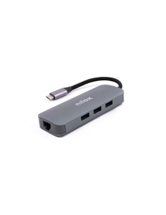 Nilox DOCKING STAT HDMI VGA PD ETH 3USB USB 3.2 Gen 1 (3.1 Gen 1) Type-C Alluminio 2