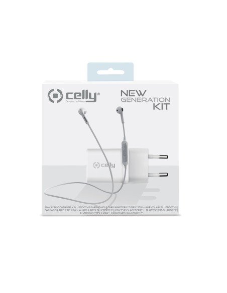 Celly Newgenkit Auricolare Wireless In-ear Bluetooth Bianco