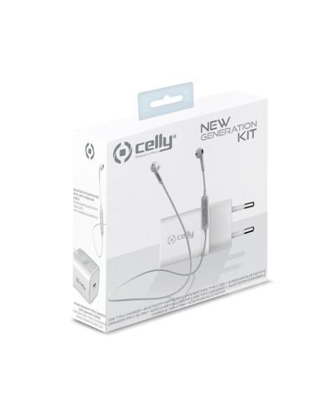 Celly Newgenkit Auricolare Wireless In-ear Bluetooth Bianco