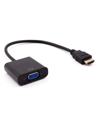 Nilox ADATTATORE HDMI - VGA M H 0,15 m HDMI tipo A (Standard) VGA (D-Sub) Nero
