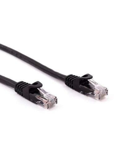 Nilox NXCRJ4502 cavo di rete Nero 2 m Cat6 U UTP (UTP)