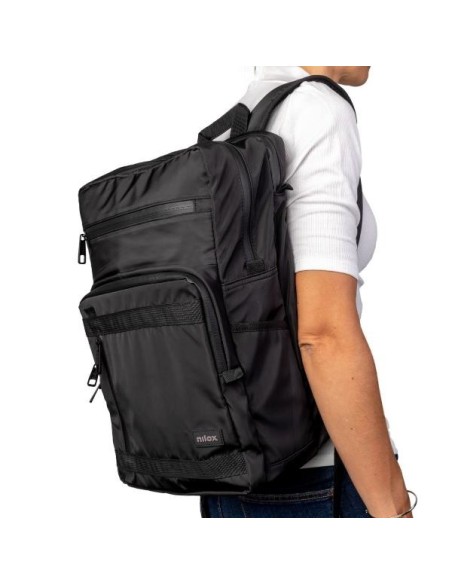 Nilox NXBK011 zaino Zaino casual Nero Poliestere