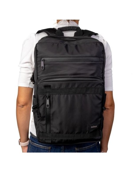 Nilox NXBK011 zaino Zaino casual Nero Poliestere