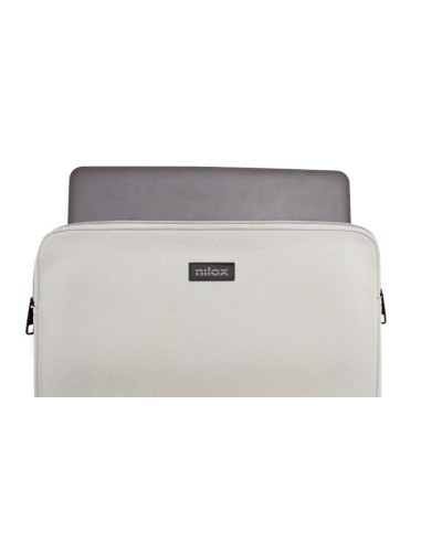 Nilox NXF1302 borsa per laptop 33,8 cm (13.3") Custodia a tasca Grigio