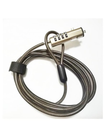 Nilox NXSCN001 cavo di sicurezza Grigio 1,9 m