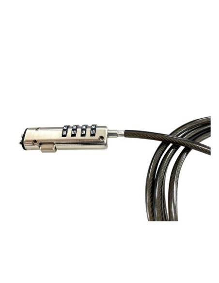 Nilox NXSCN001 cavo di sicurezza Grigio 1,9 m